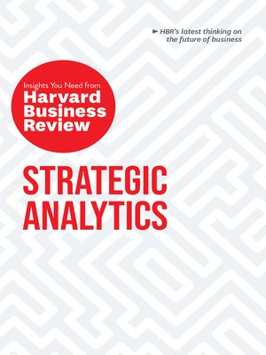 cover image of Strategic Analytics